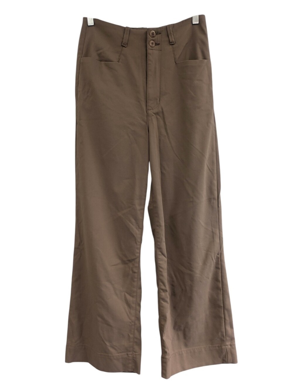 DU/ER Brown High Rise Trouser Pants